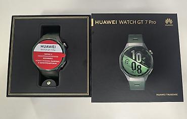 huawei watch gt 5 pro цена: HUAWEI Watch GT 7 Pro — спортивные смарт‑часы премиум‑класса в зеленом — 1