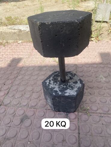 işlənmiş qaçış aparatı: Гантели, Вес: 20 кг, Б/у