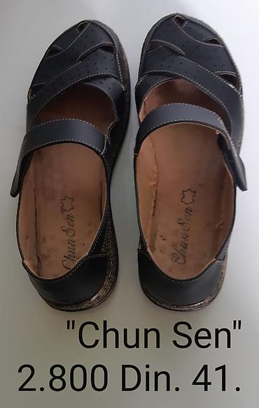 Sandale: Chun Sen ženske kožne sandale - Materijal: prirodna koža (gornjište i — 5