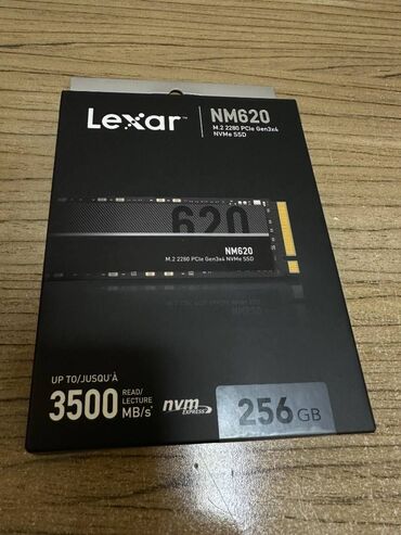 Digər kompüter aksesuarları: M2 SSD Lexar NM620 256GB NVMe SSD
YENİDİR