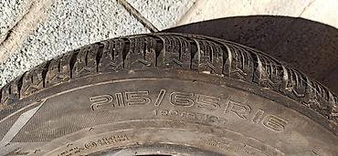 sigma 16: Шины 215 / 65 / R 16, Всесезонная, Б/у, 1 шт, Внедорожные (АТ/МТ), Корея, Nokian — 3