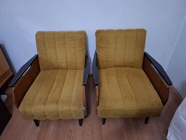 Fotelje: Tkanina, bоја - Braon, Upotrebljenо