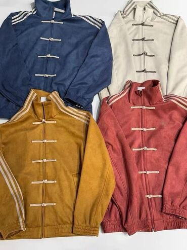 спортивные куртки мужские: Эркектердин спорттук костюму, Стандарт, Adidas, Жаңы, Өзү алып кетүү, Акылуу жеткирүү