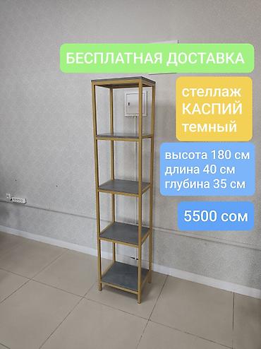 полки книжный: Книжная полка, Новый, Железо, Напольная, Бесплатная доставка — 1