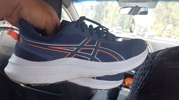 крос асикс: Мужские кроссовки, 42.5, Asics, Новый, цвет - Синий, Самовывоз
