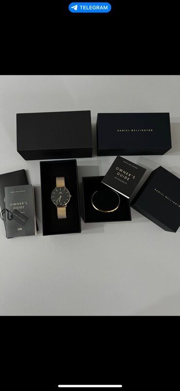 заказать браслеты с надписью: Классикалык сааттар саат, Daniel Wellington, Унисекс
