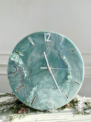 Часы для дома: ✨ Авторские изделия из эпоксидной смолы ✨ Создаём на заказ: часы — 35