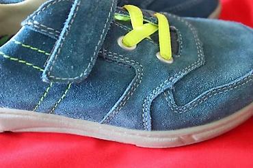 Patike: MUŠKE PLAVE DEČIJE PATIKE, KOŽA, BROJ 32 EU | Kvalitetne nove muške — 8