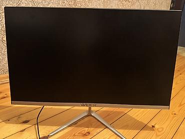 Monitorlar: WEIER monitor - Ekran ölçüsü: təxminən 23–24 düym (nazik çərçivə — 2