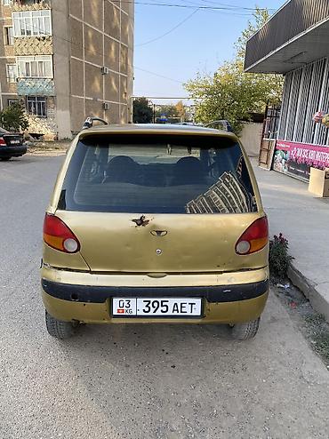 devo matiz: Daewoo Matiz: 1999 г., 0.8 л, Механика, Бензин, Хэтчбэк — 4
