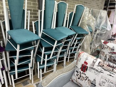 Кухонные столы и стулья: Кухонный стол и стул, цвет - Серый — 40