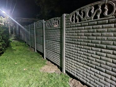 Бетонные еврозаборы: Еврозабор — 8