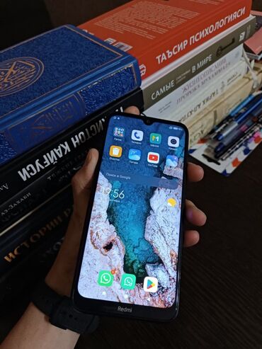 телефон самсунг с: Redmi, Redmi Note 8T, Б/у, 32 ГБ, цвет - Черный, 2 SIM