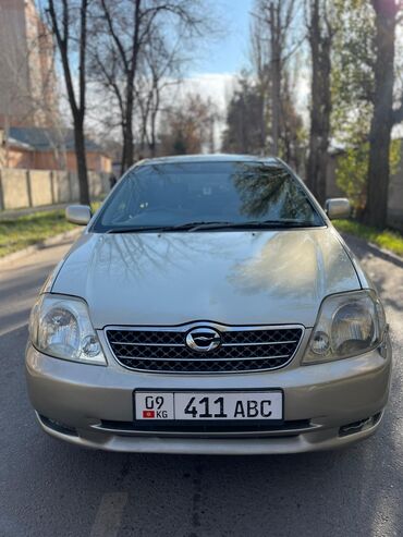 автокредит на бу авто бишкек: Toyota Corolla: 2001 г., 1.5 л, Автомат, Бензин, Седан