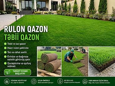 landşaft dizayn: 🌿🔥 HƏYƏTİNİZİ YAŞILLAŞDIRMAĞIN ƏN SÜRƏTLİ YOLU! 🌱 Rulon qazon – təbii — 2