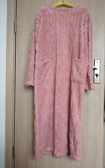 Халаты: Теплое домашнее платье-халат из мягкого плюша - Длина миди/макси — 5