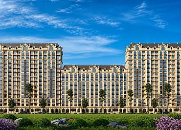 1 комната, 47 м², Элитка, 8 этаж, ПСО (под самоотделку)