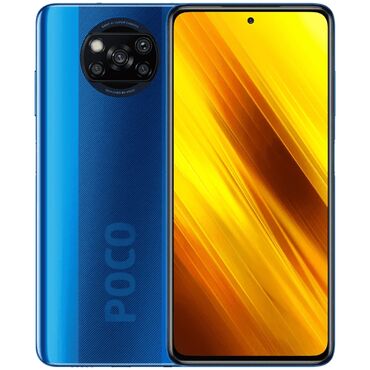Poco: Poco X3 NFC, 128 GB, rəng - Göy, Sensor, Sənədlərlə