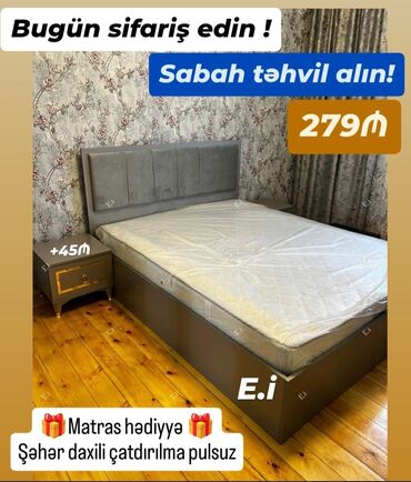 Göstərilən yataq dəsti tək nəfərlik istifadə üçün nəzərdə tutulmuşdur