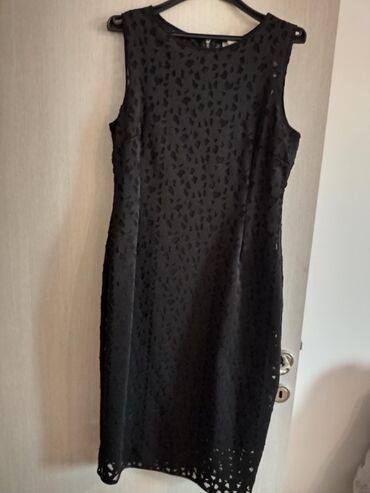 haljine numoco: Adrixx L (EU 40), color - Black, With the straps