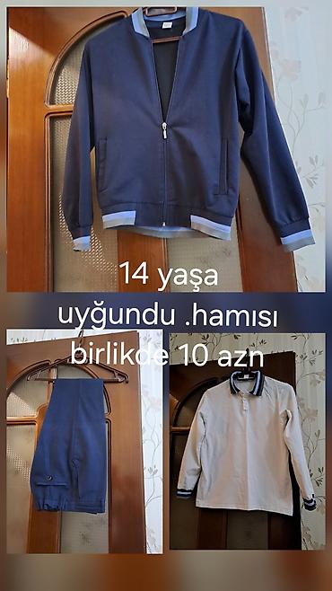 школьная форма: 14 yaş üçün məktəb geyim dəsti Tərkibi: - Tünd göy rəngdə zooferma — 1
