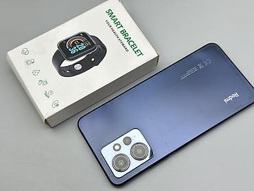 Уюлдук телефондор жана аксессуарлар: Redmi, Redmi Note 12, Колдонулган, 128 ГБ, түсү - Көк, 2 SIM — 8