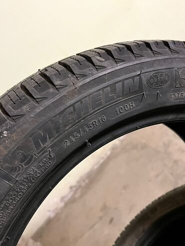 шины на погрузчик бу: Шины 245 / 45 / R 18, Зима, Комплект, Легковые, Франция, Michelin