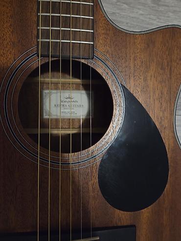 esp ltd: Акустическая гитара Kepma А1С формата Grand Auditorium с вырезом — 4