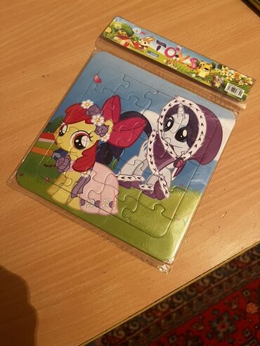 Oyuncaqlar: Uşaq üçün rəngarəng pazl dəsti 4 ədədi cəmi 15 azn endirim olunacaq 😊 — 6