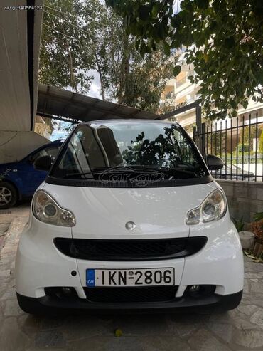 Οχήματα: Smart Fortwo: 1 l. | 2007 έ. | 109999 km. Χάτσμπακ