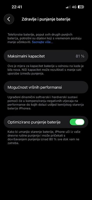 Apple iPhone: Apple iPhone 14 Pro – 6.1" Iphone u odlicnom stanju, 81BH, free sim — 8