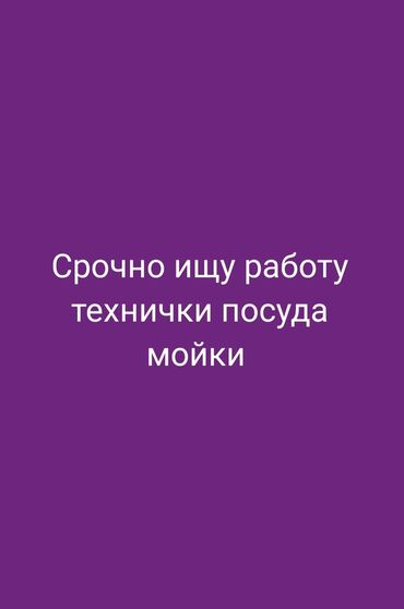 пасуда мойка жумуш: Тазалоочу. 6 жылдан ашык тажрыйба