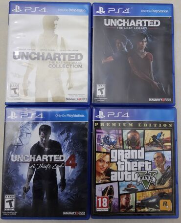 playstation 4 oyunu: BARTER ETMİRƏM!!! QİYMƏTLƏR SONDUR!!! 20 ₼ Uncharted Collection 25 ₼