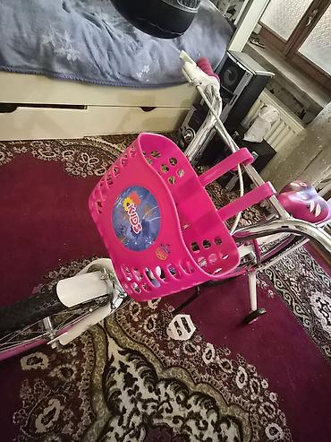 zigzag velosiped: Uşaq velosipedi – SALUTE markası, çəhrayı rəng. Heç işlenmiyib tep — 1
