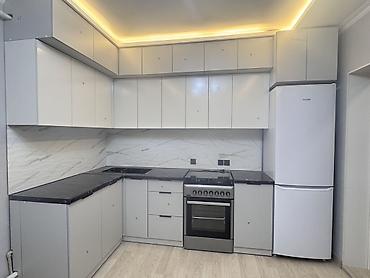 silver kitchen: Кухонный набор на заказ, ЛДСП, По договорённости, Дизайн, проект — 2