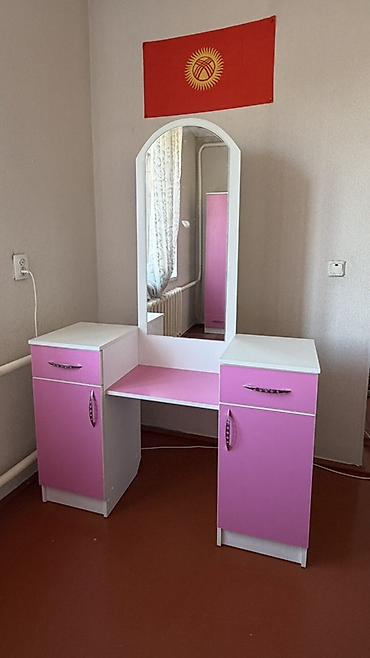 комоды для одежды бу: СРОЧНО! Детский гарнитур: кровать + шкаф + столик 💗 Продаю красивый — 1