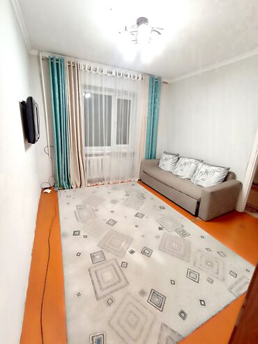 продается квартира г токмок: 1 комната, 33 м², Индивидуалка, 4 этаж, Старый ремонт