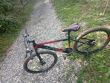 velosiped cube touring pro: Toba MTB velosiped - Çərçivə: Toba alüminium hardtail, qara-qırmızı — 2