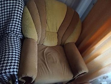 Mebel dəsti: 3 yerlik divan + 2 ədəd kreslo - Üslub: Klassik, yumşaq