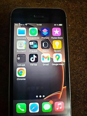 Apple iPhone: Apple iPhone iPhone SE, 128 GB, Srebrna, Otisak prsta — 7