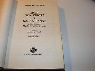 hari: Život don kihota i sanča migel de unamuno1969 kulturatvrd povez 18 — 6