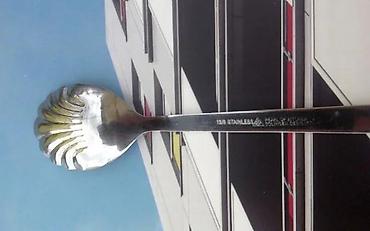 Kompleti posuđa: SOLINGEN i NICRO Berndorf kašike za serviranje, cena za par. SOLINGEN — 7