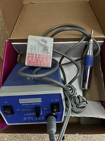 cəki daşı: Peşəkar mini manikür/pedikür üçün elektrik frez aparatı – PTL128 — 1