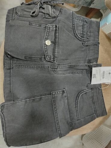 cins pencekler: Mini Ətək, Bershka, Cins, S
