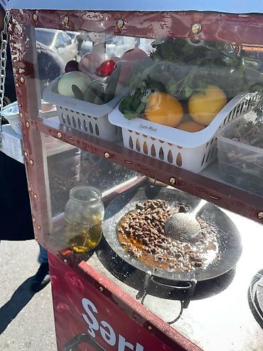 təndir corəyi: Şərbətli Kavurma – səyyar küçə yeməyi köşkü - Xüsusi olaraq “Şərbətli — 7