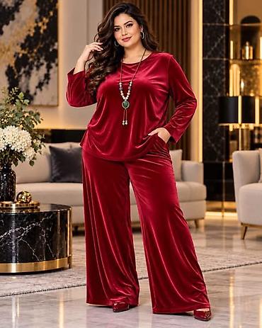 ✨️BIG SIZE MODEL ✨️ Prelepe plisane trenerke za nase punije dame Vel