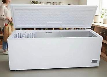 Digər biznes avadanlığı: 600 litrlik derin dondurucu 800 Azn. Yenidir. Olchu 2metr. Unvan — 1
