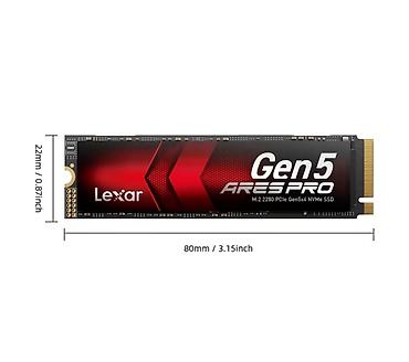 m1 pro: Lexar ARES PRO Gen5 M.2 NVMe SSD 1TB ⚡ Ən yüksək sürət və maksimum — 3