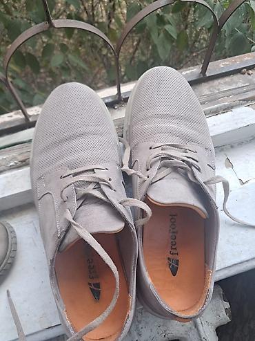 greyder обувь: Мужские повседневные кеды Freefoot из натуральной кожи и нубука — 3