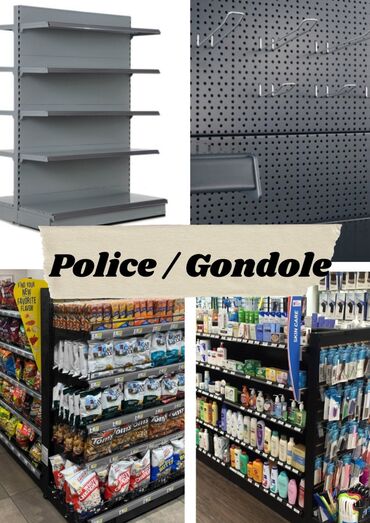 poly gel – komplet za nokte: Police i oprema za markete i prodavnice U ponudi police korpe i